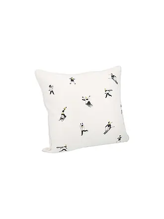 RAEDER | Weihnachts Kissen 50x50cm Schneetag | 